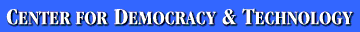 Center for Democracy & Technology